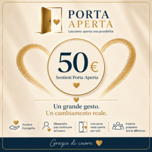 Sostieni Porta Aperta – Sostegno straordinario €50